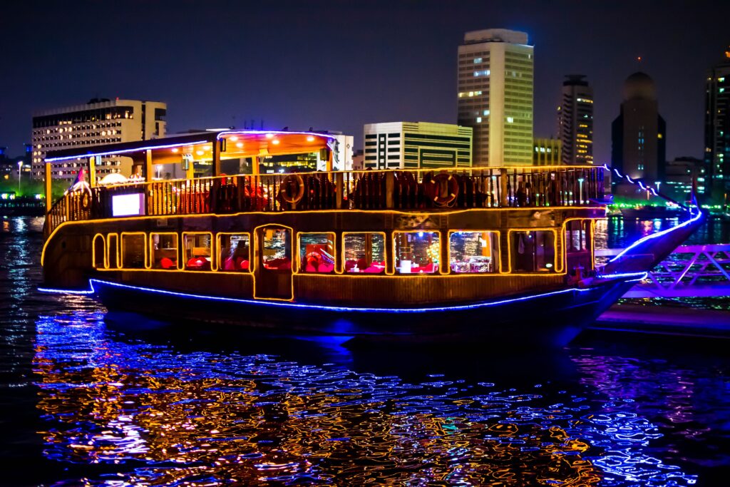 dhow cruise in summer