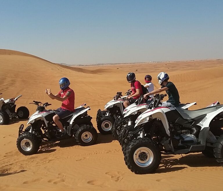 Quad Biking Dubai Desert